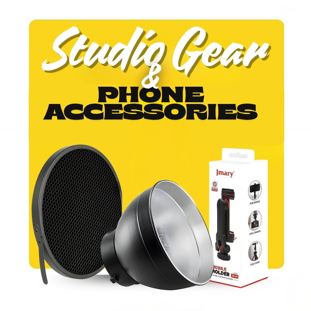 Studio Accessories & Phone Mounts