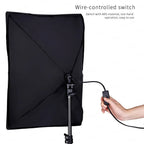 Single Holder Easy Softbox Photostudio Kit 50x70cm