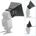 Universal Camera Flash Softbox Diffuser Kit for Canon Nikon Speedlights