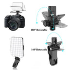Rechargeable Dual-Clip Selfie Light (3 Modes) for Mobile & Laptop