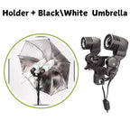 Double Bulb Umbrella Holder For Studio Lights| Photographers|Youtubers