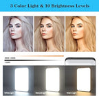 Rechargeable Dual-Clip Selfie Light (3 Modes) for Mobile & Laptop