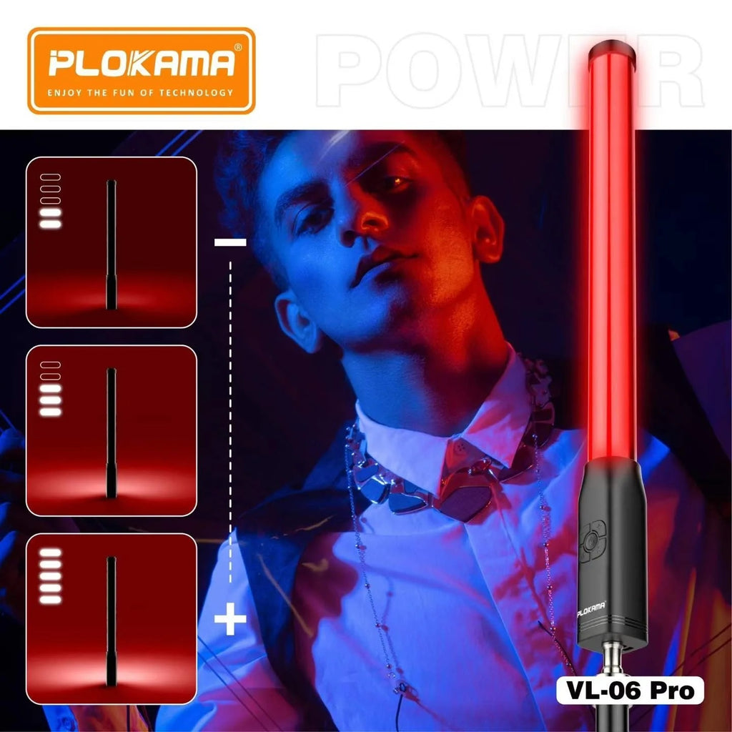 Plokama VL-06 Pro RGB Handheld LED Light Stick