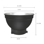 Bowens Mount 7 inch Standard Reflector For Studio Strobe Lights and Led Monolights