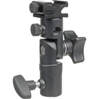 Universal Metal Flash Hot Shoe Speedlite Umbrella Holder Light Stand Grip Bracket