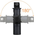 Universal Metal Flash Hot Shoe Speedlite Umbrella Holder Light Stand Grip Bracket
