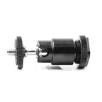Mini Ball Head Mount for DSLR, Flash & LED Lights (360° Rotation)