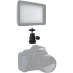 Mini Ball Head Mount for DSLR, Flash & LED Lights (360° Rotation)