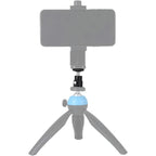 Mini Ball Head Mount for DSLR, Flash & LED Lights (360° Rotation)