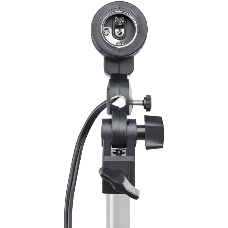 Single Bulb Holder E27 Socket Flash Umbrella Bracket Photo Lighting Bulb Holder For Youtubers| tiktokers | Photographers |Studios and Videoshoots