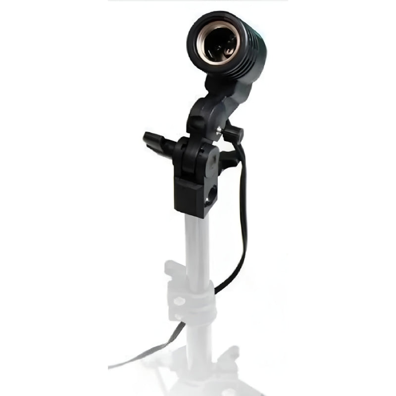 Single Bulb Holder E27 Socket Flash Umbrella Bracket Photo Lighting Bulb Holder For Youtubers| tiktokers | Photographers |Studios and Videoshoots