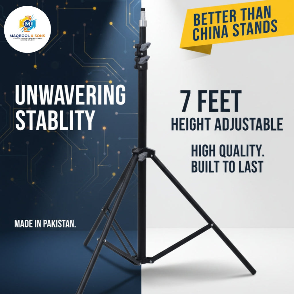 Photography Studio Lighting Kit: Umbrella, Double Bulb Holder & Jk High Quality Stand Light Stand