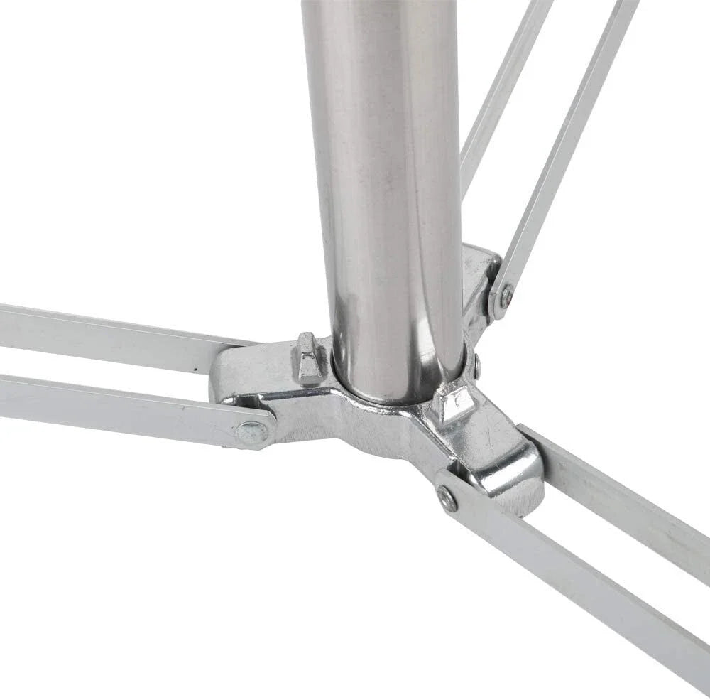 Heavy-Duty Silver Light Stand for Photography and Videography | Maqbool & Sons