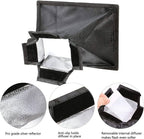 Universal Camera Flash Softbox Diffuser Kit for Canon Nikon Speedlights